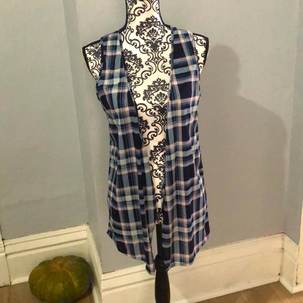 Plaid vest 😉